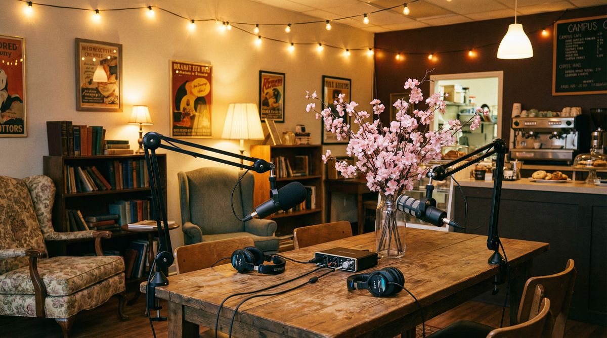 男同视频播客传媒创作者对话录制